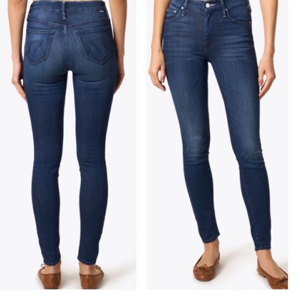 MOTHER Denim The Looker Catcher In the Lie Skinny Jeans Size 24